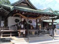 針綱神社。

立派な神社で、雰囲気もよく、お詣り。