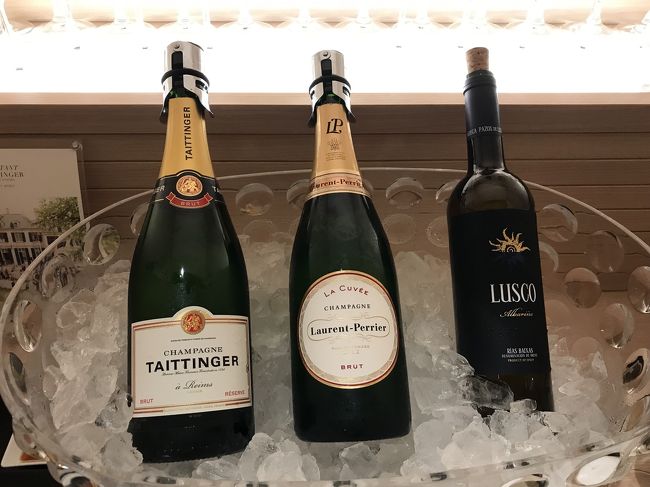 ローランペリエとテタンジェのシャンパン！
