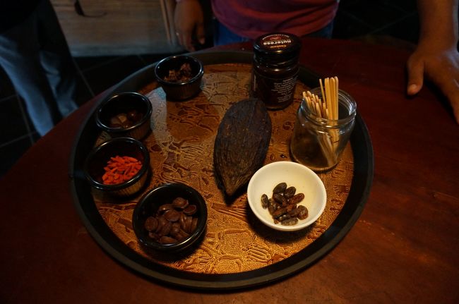 お兄さんが色々と説明してくれます。（英語で）<br /><br />あと、チョコレートの試食も出来ますよ。