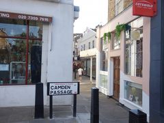 ここからが，Camden Passage かな。