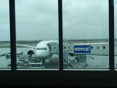 こちらが私たちが搭乗するANA機です。
ANAに乗るのはかなり久しぶりだなぁ…

新千歳13:30→15:05羽田／NH64