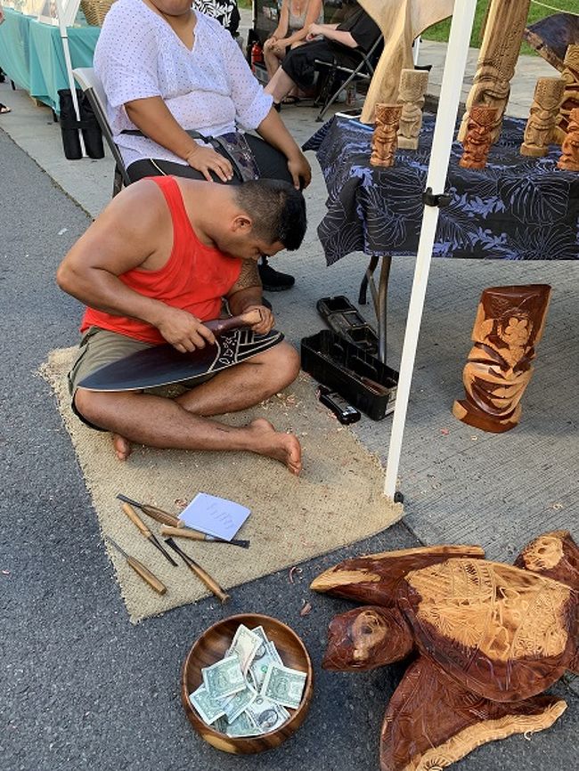 木彫りの職人！