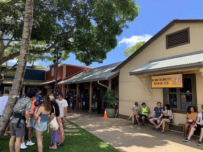 マツモトシェイブアイスは大人気<br />大行列に心が折れてあきらめました