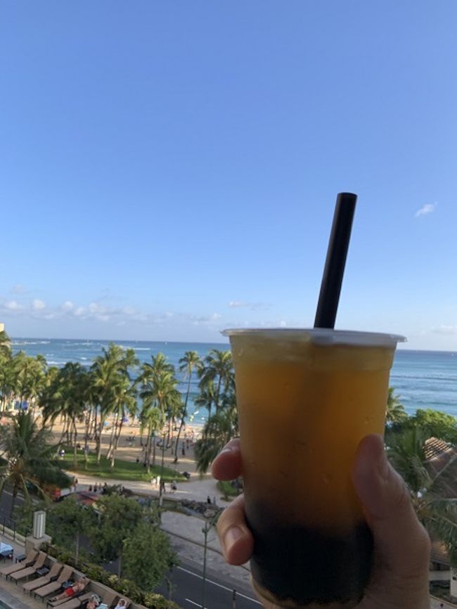 タピオカ入りジャスミンティー