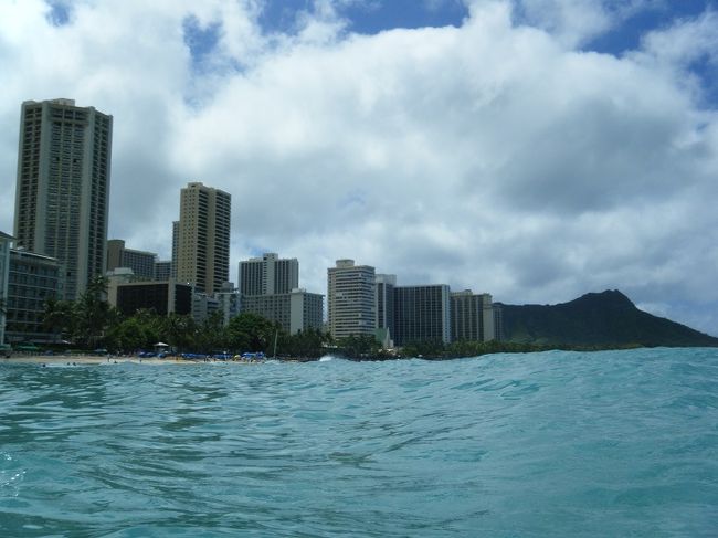海に入って同じアングルでパシャリ！