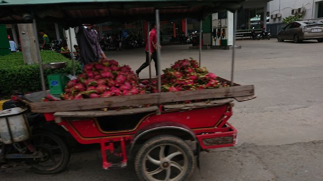 リマーク(バイクで牽引する車両)の<br />移動販売車が止まっているエリアも<br />ありました。