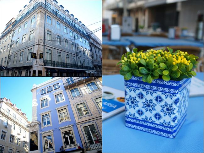 歩いていると、建物の壁がさまざまな装飾タイルで覆われているのに気づく。ポルトガルの伝統工芸アズレージョだ。決して派手ではない、少し色あせ、ところどころ剥がれたタイル。しかしよく見ると繊細で美麗な模様と、絶妙な色づかい。芸術品ではない普段使いの装飾が、街並みをさらにノスタルジックに見せている。
