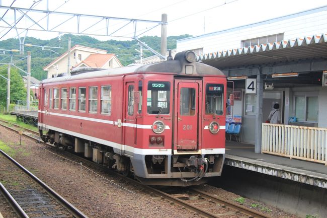 行先板　　京都−豊岡　宮津線経由　急行丹後 宮津→豊岡、普通列車、乗って楽しむ京都丹後鉄道。』天橋立