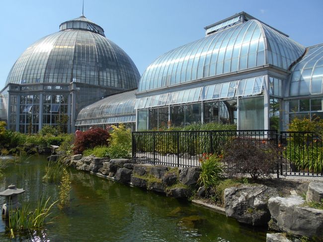 水族館の隣りは温室