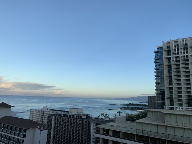 ラナイからの眺めです。