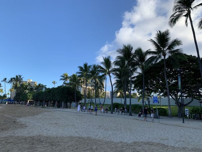 フォート・デ・ルッシービーチに来ました。