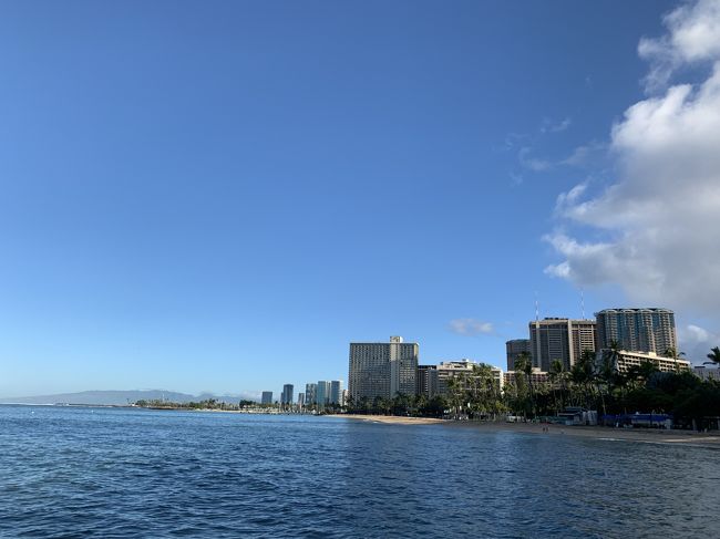 こちらはヒルトン側を撮影したものです。<br />ここから花火もきれいに見えそうです。<br />