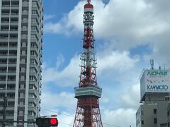 翌日の東京は梅雨明け直前
東京タワーがきれいでした！！