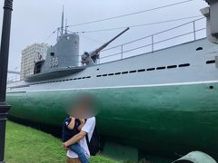 近くの潜水艦博物館へ。ソ連時代の潜水艦内部に入れます。