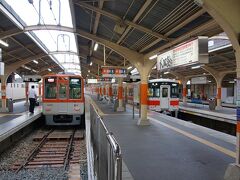 いつも乗ってる山陽姫路駅。