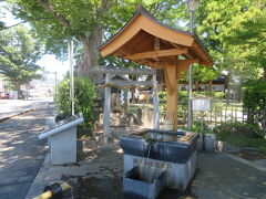 松本神社前井戸