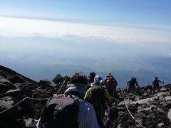 御殿場口登山道
7:50御殿場口登山道を下山開始。