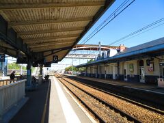 ブールジュ駅に着いた　Gare de Bourges