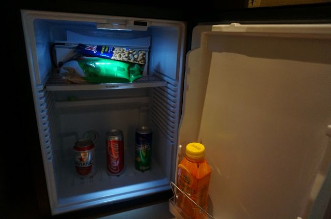 冷蔵庫の中身は今入ってるものは無料です。<br />