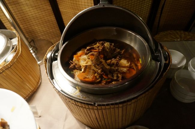 牛肉のすき焼き風。