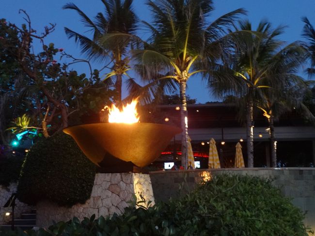 何となくサンセットも見れたし、賑やかなレギャンビーチも歩いたので、そろそろ夕食にしましょ。<br />姉が体調不良の為、今夜はホテル内で…