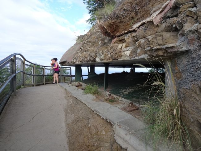 もともとダイヤモンドヘッドは軍事施設で、これは見張り台。