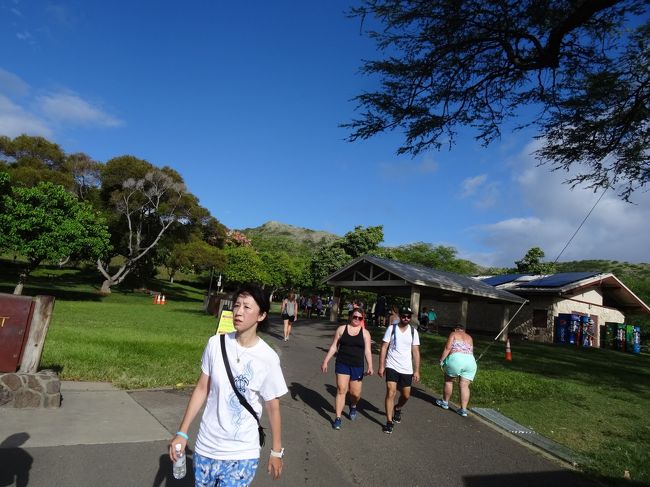 降りて来ました。<br /><br /><br />汗だくです。