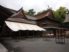 鹿児島市から1時間もかからずに鹿児島神宮に。