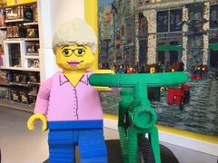 ストロイエ通りの「LEGO　STORE」この時の展示はこういうの.