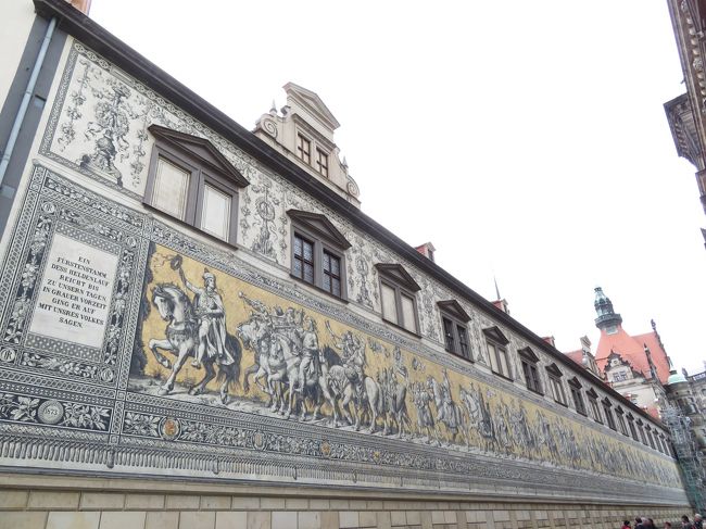 心の安らぎ旅行 19年 春 Dresdenドレスデン Part2 Der Furstenzug 君主の行列 ドレスデン ドイツ の旅行記 ブログ By とんちゃん健康一番さん フォートラベル