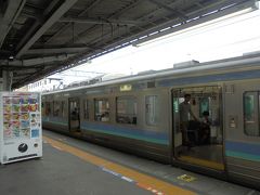 高尾駅から　甲府行きに乗ります

高尾　９：２４　→　甲府　１０：５５