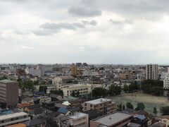 画像中央あたりが与野本町駅。