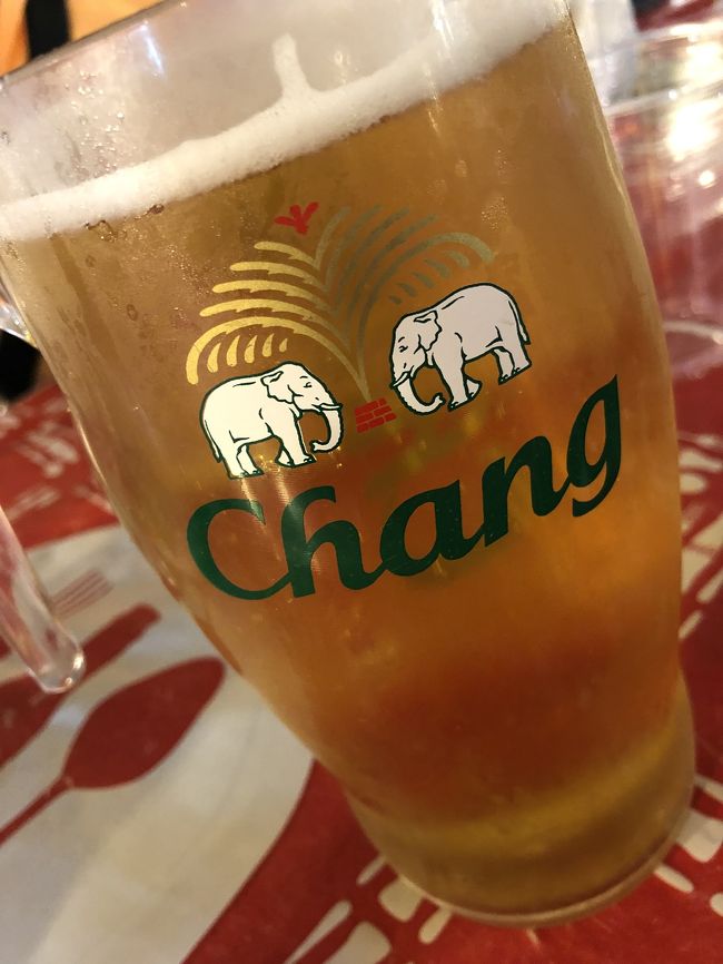 ビール(250B)3人で分けて充分な量。