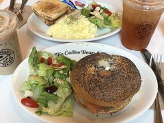 スリアKLCCの『COFFEE BEAN TEA LEAF』でやっと朝食。モーニングプレートを～
安定の美味しさ～
