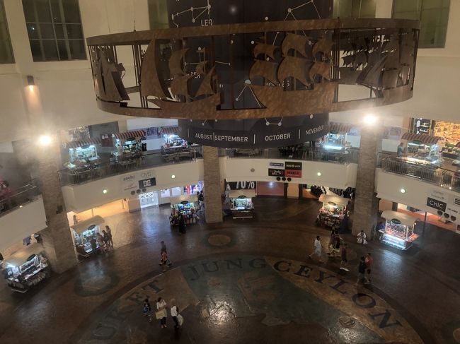 ホテルの通路からジャンクセイロン覗けちゃいます！