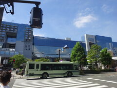 あっという間に京都駅到着！！
暑い…暑すぎる！！！(￣□￣;)!!