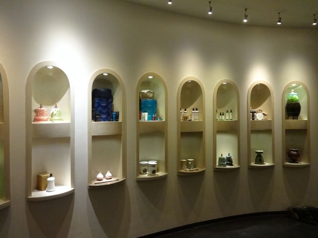 ホテル内のスパはやっぱりキレイです。