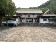 天文館から少し歩いて、照国神社へ。雨が降らなければ訪れたであろう、城山公園のふもとにあります。