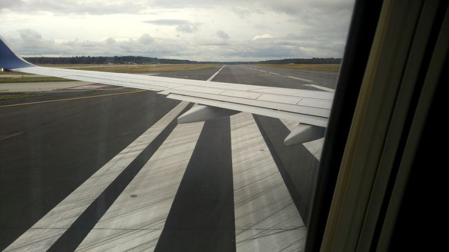 遅れはありましたが、いよいよ離陸です。時刻は1116。