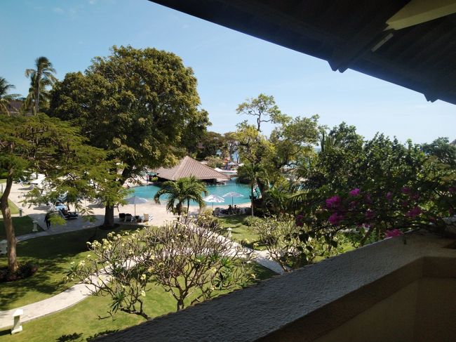 1.000円くらい高かったけど、プールビュー指定して良かったな。