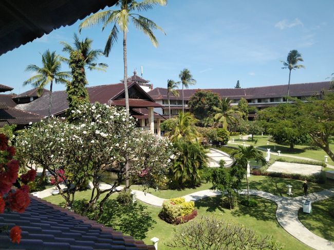 カルティカ通りから、ビーチまで、細長－い敷地のホテルです。<br />そんなに広すぎず、ホテル内で迷わないからgood。