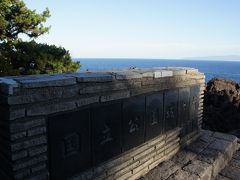 途中、城ヶ崎海岸へ寄ってみた