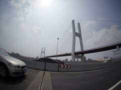 南浦大橋をぐるぐるして
