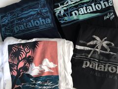 ハレイワでもロングTシャツなどをお買い上げ！HawaiiなのでAlohaと文字ってPatalohaになってます。