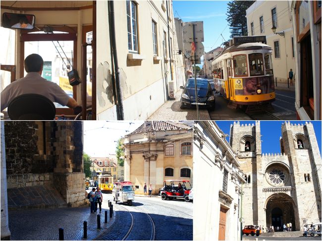 いやはや、この適当さ加減。トラムの時間もあってないようなものだ。前後のトラムの間隔が詰まれば、停留所で立ち話して適当に時間をつぶして過ごすのが彼ら流らしい。主電線からトラムへ延びる電線がカーブでひっかかって、運転手が手でそれをえいやっと直して、ものすごい音と火花が飛び散っていたり。もう笑うしかないが、なんとなく憎めない。<br />「これが南ヨーロッパの気質なのね。」<br />つぶやいた妻に僕はうなずく。<br />「そうだね。とにかく、時間に追われた日本人的な旅行ではなく、ゆっくりゆったりと彼らの時間に身を委ねて。。」<br />「うん、それは良いけど、どこまで行くの？子供たち起きたんだけど。」<br />「運転手さん、次降ります！！」<br />また展望台近くで降りることになった。<br />起きた娘がぶーぶー言ったことは言うまでもない。