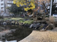 １５時半、会場前の白滝公園を散策