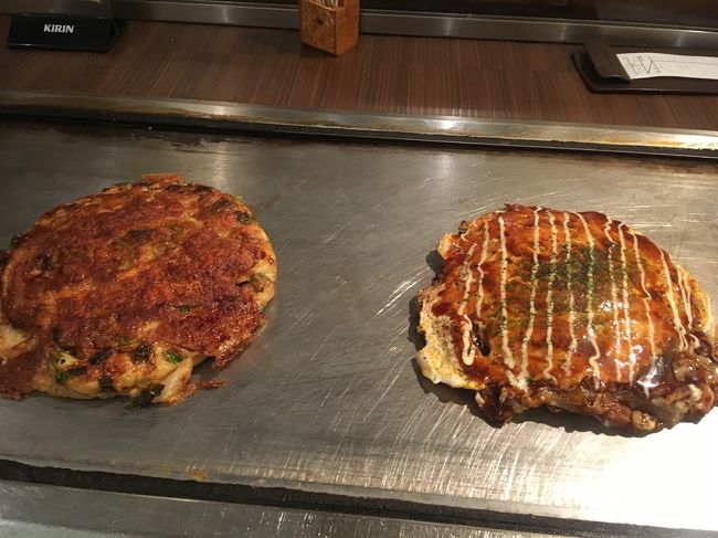 なんば高島屋の福太郎にて！<br />本店は並んでて辞めた<br />