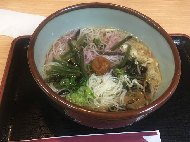 二月堂行く前に　にゅうめん食べた<br />観光地料金　普通～