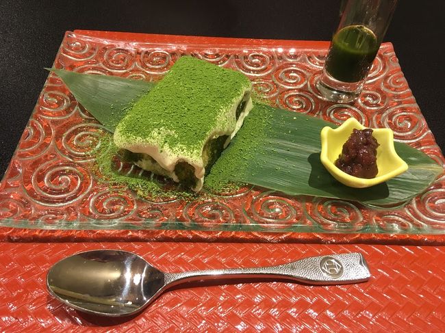 抹茶ティラミス<br />７００円税別　<br />ソース濃厚でした！<br />