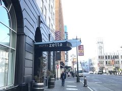 今日の宿は駅近の「ホテル・ゼッタ」